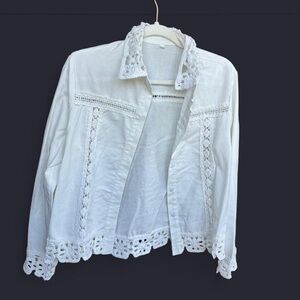 White button up size medium